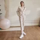 thumbnail image 5 of Traje de yoga para mujer Lulu otoño/invierno 2024, holgado, grueso, cálido, deportivo, informal, para correr, fitness, con capucha, 5 of 5