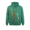 thumbnail image 3 of Regalos de trompetista de música jazz retro, sudaderas con capucha para el día de la madre de verano para hombre, ropa para exteriores, sudaderas de manga larga al por mayor, 3 of 5