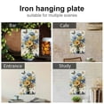 thumbnail image 4 of JEUXUS Wall Hanging 8*12in Flowers Butterflies 8x12in, 4 of 7