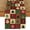 Red, variant on mubwai Xmas Tree Gift Party Atmosphere 210 GSM Christmas Table Runner, Winter Kitchen Dining Table Decoration for Home Party Decor 13x72 Inch