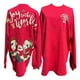 thumbnail image 1 of Disney-Sudadera con capucha de Mickey Mouse para mujer, suéter informal de manga larga con cuello redondo y letras sueltas, con diseño del castillo del mundo de Disney, 2022, 1 of 4