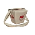 thumbnail image 5 of Bolsa en forma de CAJA DE COMIDA CHINA, Bandolera para Mujer, Estilo Takeout Box. Cross-Body, Color Blanca, Moda Kawaii. Curiosidades, Novedosa y Encantadora (Bolsa para Mujeres)., 5 of 5