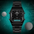 thumbnail image 3 of SKMEI Montre Électronique Numérique pour Homme Double Heure Mode Date Semaine, 3 of 8