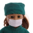 thumbnail image 5 of AlevRam 18 Inch Doll Nurse Outfit Doctor Uniform Clothes Set with Medical Style Top & Pants Pretend Play Costume for Girl Dolls, 5 of 5