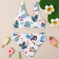 thumbnail image 6 of Xinhuaya Big Girls 2Pcs Swimwear Kids Bikini Beach Sets Child Summer Swimsuits Bathing Suit 8-12 Years, 6 of 7