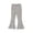 Grey, variant on REDARER Girls' Flare Leggings Soft Ribbed Knit Full Length Pants Comfy Bell Bottom Trousers,12-18 Months
