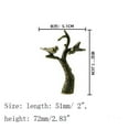 thumbnail image 6 of Small Brass Tree Bird Figurines Tree Bird Statue Home Office Decor 1 PC, 6 of 8