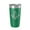 Green, variant on Freemason Tumbler Symbol Travel Mug Gift Insulated Laser Engraved Coffee Cup Compass Square 20 oz Black