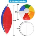 thumbnail image 4 of Pelota de playa inflable de agua inflable de 30 cm, pelota de juguete inflable divertida para piscina para familiares y amigos (juego de 3) Sincero Electrónica, 4 of 5