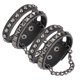 thumbnail image 4 of uds pulsera Punk Vintage remache multicapa motocicleta brazaletes de cuero sintético, 4 of 8