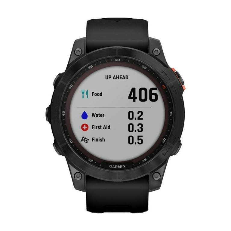 Garmin fenix 7S Solar 42mm GPS Smartwatch, Music, Slate Gray Garmin fenix 7S Solar 42mm GPS Smartwatch, Music, Slate Gray