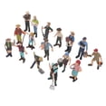thumbnail image 4 of Farm Character Model Set, 16pcs Colorful DIY Role Playing Vivid Exquisite Farmer Miniature Toy For Photography Props, 4 of 8
