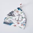 thumbnail image 5 of WIBACKER Convertible Footie Pajamas for Baby Boys Viscose from Bamboo Nautical Toddler Sleepers 2-Way Zipper PJs 12-18M, 5 of 10