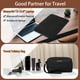 thumbnail image 3 of Bolsa de ropa ITIEZY Premium Travel de piel sintética impermeable, 3 of 5