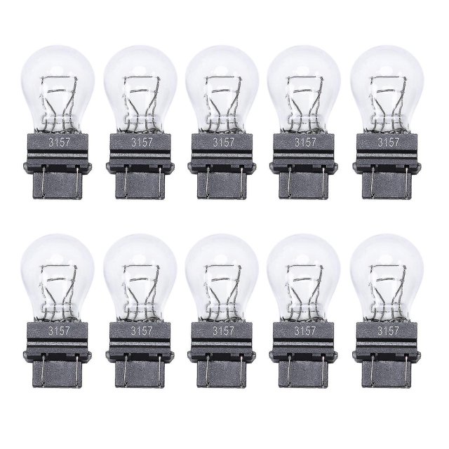 10x 3157 bombillas de luz brillante freno trasero respaldo reverso S8 lámpara de señal
