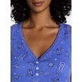 thumbnail image 4 of Way to Celebrate Women's Pointelle Pajama Set, 2-Piece, Sizes XS-3X, 4 of 5
