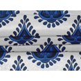 thumbnail image 5 of oneOone Velvet Medium Blue Fabric Block Sewing Craft Projects Fabric Prints By Yard 58 Inch Wide-26, 5 of 5