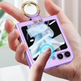 thumbnail image 5 of Z Flip 5 Case with Ring, Ultra Thin Transparent All-Round Shockproof Protection Case for Samsung Galaxy Z Flip 5 5G 2023, 5 of 5