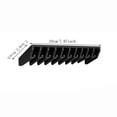 thumbnail image 3 of Space Saving Under Shelf Lid Organizer, 8 Slot Durable Plastic Construction, Fits Kitchen Cabinet Pantry Shelf And Countertop, Black Storage Organizer, 3 of 6