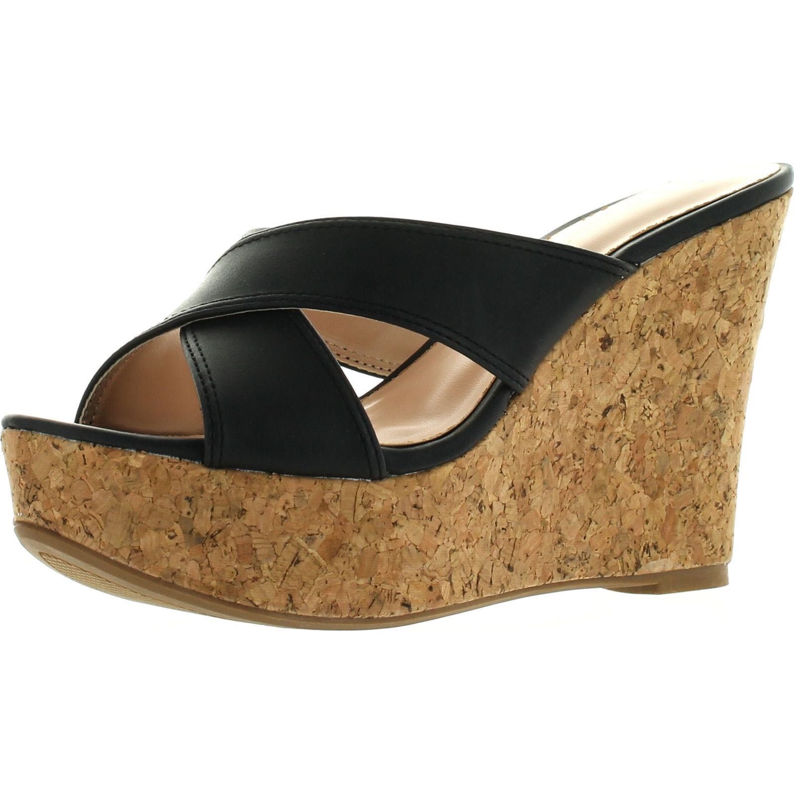 sandals with clear top