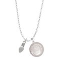 thumbnail image 1 of Delight Jewelry Silvertone Mini Christmas Light To the World You are a Mother Locket Necklace, 1 of 4