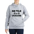 thumbnail image 1 of CafePress - No War In Ukraine - Women's Hooded Sweatshirt, 1 of 1
