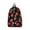 Black, variant on Xfvqtps Female Backpack Cute Strawberry Print Sweet Mini Lightweight Portable Causal Canvas Bookbag Black