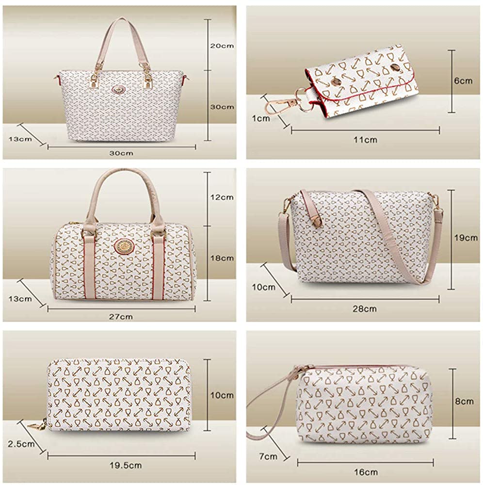 Hand Bag Set Women Shoulder, Hand Bag Set Women 6pcs