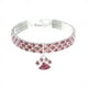 thumbnail image 1 of Zhuge Collar de decoración para mascotas, accesorio decorativo para perros y gatos, rango ajustable para collar de cachorro, accesorios de aseo para mascotas, rosa, M, 1 of 3