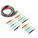 thumbnail image 5 of Suministros para multímetro, cables de prueba con conector banana, kit de cables de prueba con conector banana, kit de sonda de prueba con conector banana, ingeniería de precisión, 5 of 8