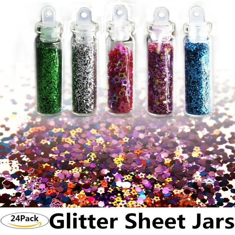 DIY Glitter Slime & Water Beads