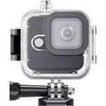 thumbnail image 1 of Waterproof Housing Case for  Hero11 Black Mini 169ft/60M Diving Protective Housing Shell for Hero 11 Mini Action Camera Underwater Dive Case with Mount Thumbscrew, 1 of 6