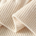 thumbnail image 5 of JTieacloth Winter Warm Sweaters Men Crew Neck Loose Thick Pullover Sweater Sweater Casual Base(Yellow), 5 of 5