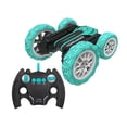 thumbnail image 1 of Mini coche RC, mini coche acrobático rápido recargable, coche de control remoto con luz Verde, 1 of 9