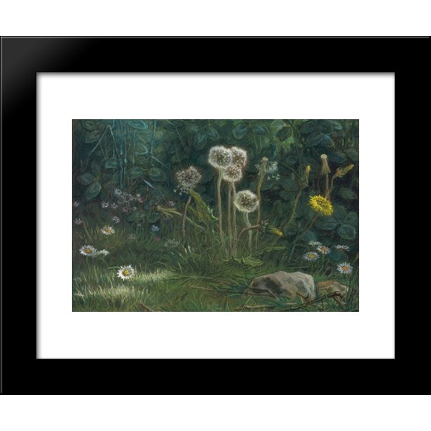 Dandelions 20x24 Framed Art Print by Millet, JeanFrancois Walmart