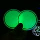 thumbnail image 4 of pstuiky 4 piezas de tapetes fluorescentes decorativos de cristal y diamantes de imitación para vasos de coche de 7 cm (2,75 pulgadas)., 4 of 6