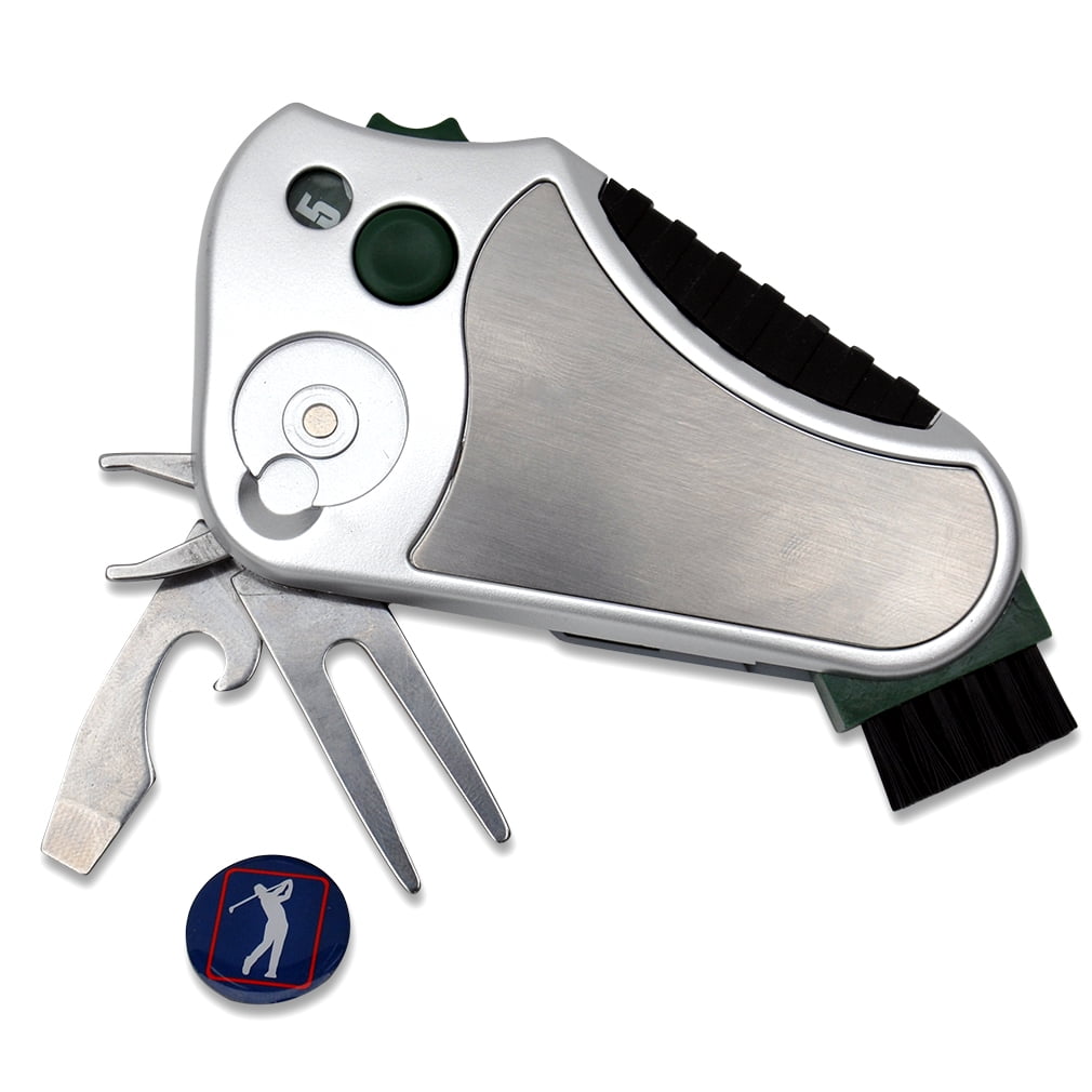 Swiss Ascent Golfer's Best Tool Golf Multitool All-IN-ONE, 4.16 oz