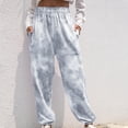 thumbnail image 4 of Pantalón de chándal mujer Sunnimix Holgado Tie Dye Gris S, 4 of 8