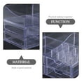 thumbnail image 3 of FESTFENDS Organizador De Cosméticos Transparente Para Escritorio Con Múltiples Niveles Y Cajones Prácticos, 3 of 8