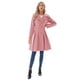 thumbnail image 2 of Gabardina GRACE KARIN con doble botonadura para mujer rosa M, 2 of 6