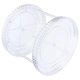 thumbnail image 3 of Countertop Turntable Organizer Transparent Pet Condiment Storage Rack Stable and Non-Deform, 3 of 4