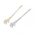 thumbnail image 1 of Fiudx Pinza para El Cabello con Forma de Calavera, Pasador de Aleación Único Hecho a Mano, Accesorio Fácil de Hacer Moños, Elegante para Uso Diario, Perfecta para Recogidos o Looks Casuales, Ideal pa, 1 of 2