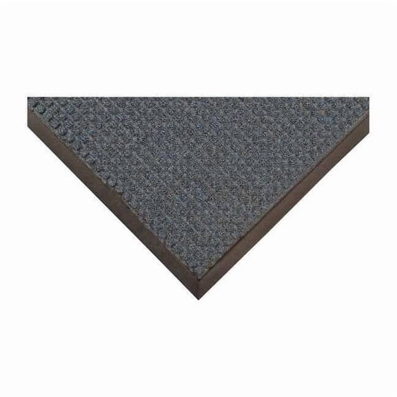 Condor Entrance Mat, Polypropylene, 3/8 in Thick, Blue, 2 ft W x 3 ft L 36VK29