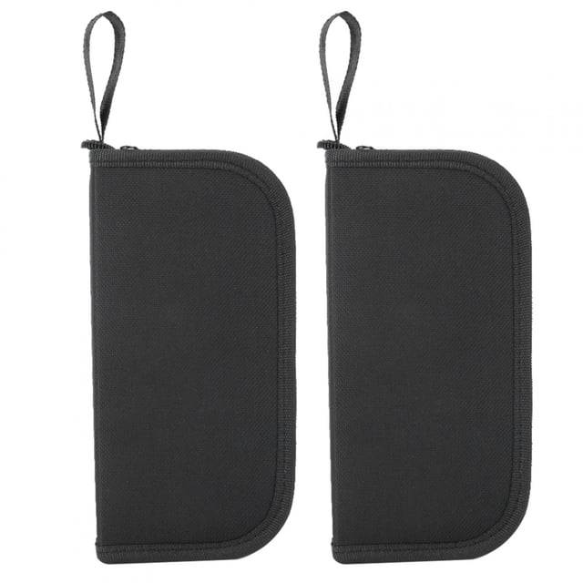 2pcs Multifonctions Montre Réparation Outils Accessoire Fermeture à Glissière Lisse Sac de Rangement