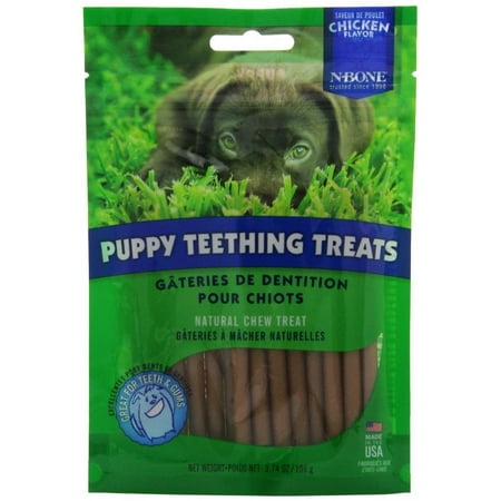 N-Bone Puppy Teething Treats - Chicken Flavor 3.74