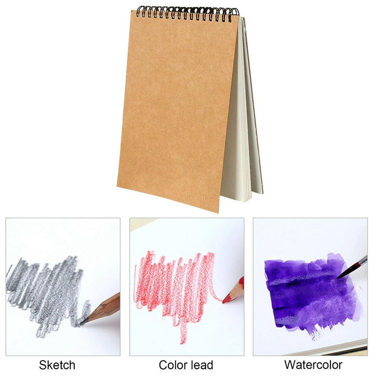 Girls' Sketchbook A4 Blank Paper Drawing Pad With Thick Pages For Pencil,  Marker, Pen, And Watercolor Painting