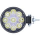 thumbnail image 3 of 27W 9LED Luz de trabajo 6000K 3000LM Lámpara redonda IP67 Impermeable Universal para coche motocicleta, 3 of 14