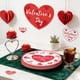 thumbnail image 4 of Vajilla para fiesta temática romántica del 14 de febrero, platos de papel desechables de 7 y 9 pulgadas, vasos de papel y pañuelos, juego de platos de papel con temática de fiesta, vajilla desechable, 4 of 6
