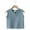 Blue, variant on Kids Baby Vest Undershirts for Boys Girls Summer Cotton Solid Color Vest Toddler Sleeveless Tops Casual Clothes for 9M-8Y