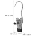 thumbnail image 3 of Heavy Duty Hanging Hooks Clips,New Boot Hangers for Closet,Laundry Hooks Hanging Clip Clothes,Hat P, 3 of 5